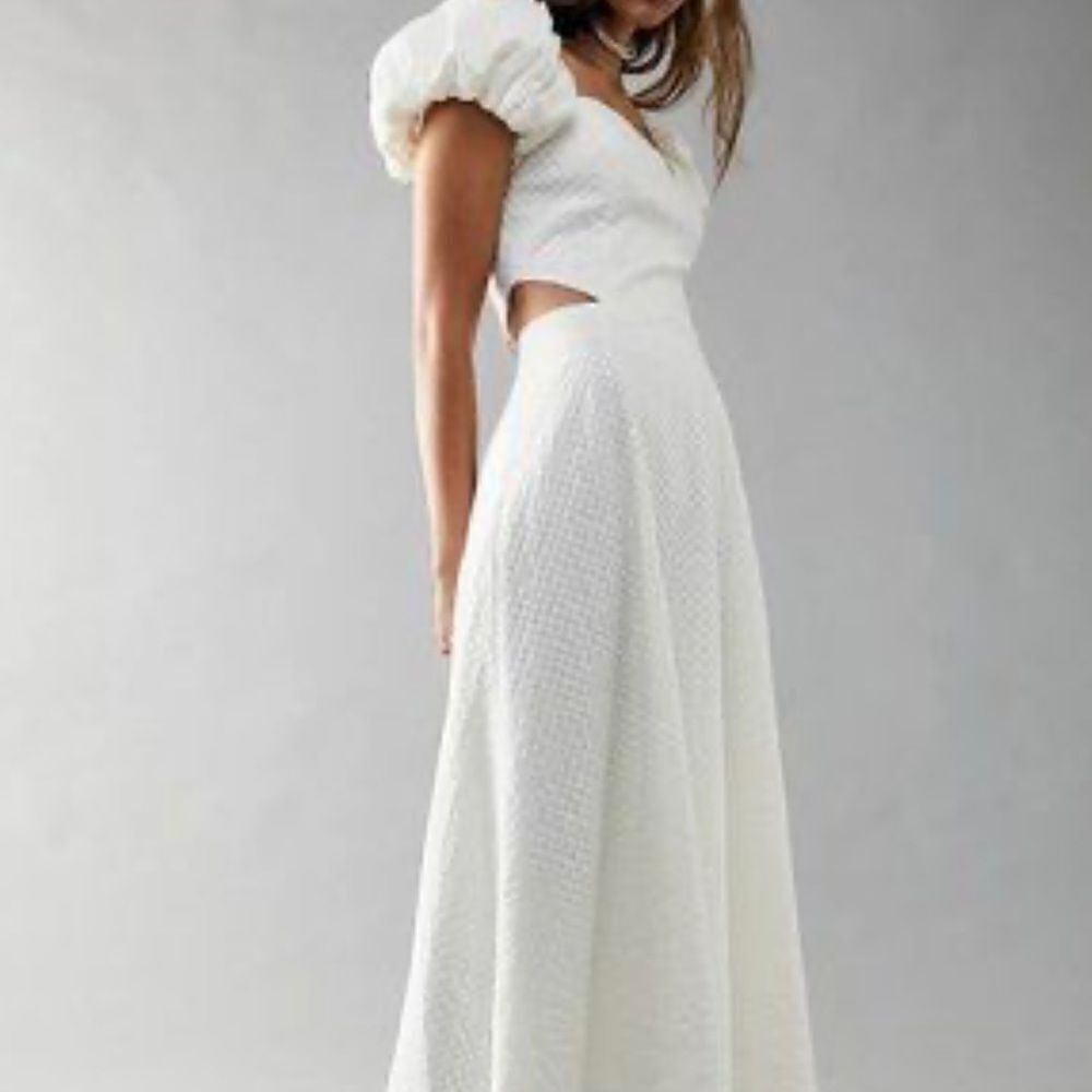 NWT Free People Elliatt Marlberry Dress size S retail $353 - Picture 5 of 13